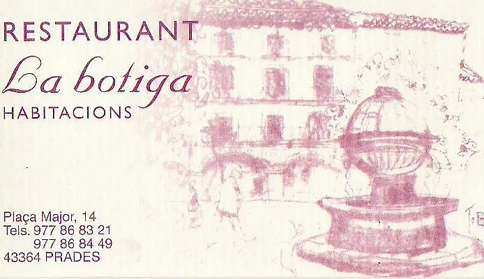 La Botiga Prades